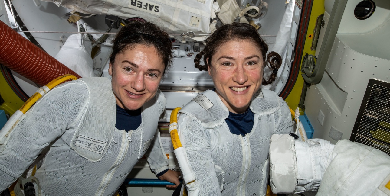 Celebrating Womens History Month With Nasas First All Female Spacewalk • Partnership For 