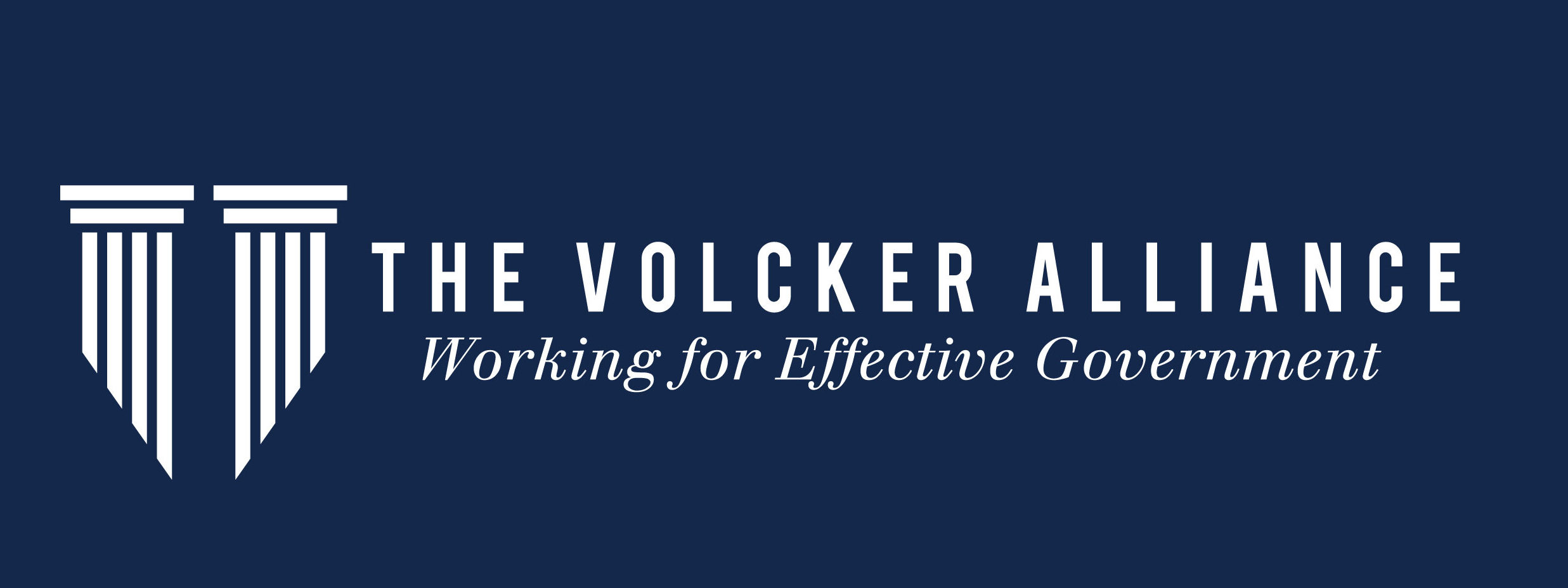 Volcker Alliance logo
