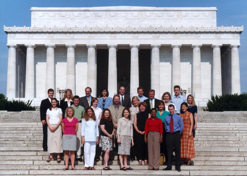 Partnership for Public Service staff in February 2002.